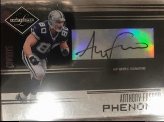 2006 Leaf Limited Anthony Fasano Phenoms 286 24/100