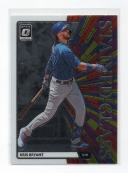 2020 Panini Donruss Optic Stained Glass Kris Bryant