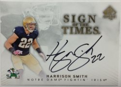 HARRISON SMITH Minnesota Vikings - Notre Dame 2012 Leaf Young