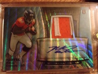 2013 Bowman Sterling Montee Ball 2013 Bowman Sterling Patch Auto /125