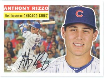 2013 Topps Archives Cubs SGA 44 Anthony Rizzo