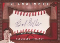 2005  Sweet Spot Classic Signatures Bob Feller