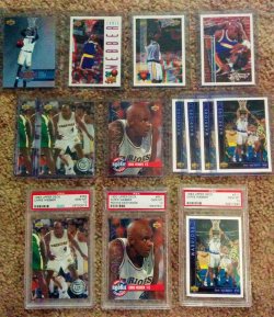 1993-94 Upper Deck Chris Webber Misc. U.D. Base & Insert RCs
