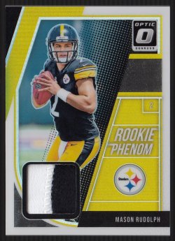 2018 Donruss Optic Rookie Phenoms Jerseys Prime Mason Rudolph