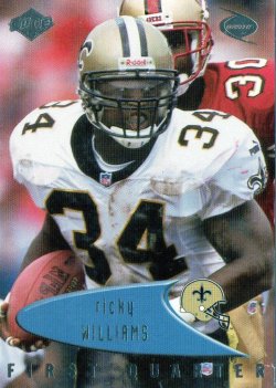 1999 Collectors Edge Odyssey First Quarter Ricky Williams