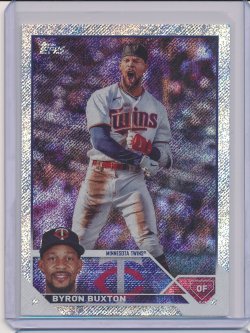    Byron Buxton 2023 Topps Factory Set Retail Foilboard /608