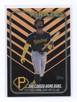 2024 Topps Topps Update Halloween Orange and Black Foil Andrew McCutchen (Highlight - Checklist US1-US63)