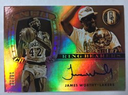 2014-15  Gold Standard James Worthy Auto /25
