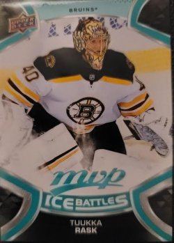 2021-2022 Upper Deck MVP Tuukka Rask