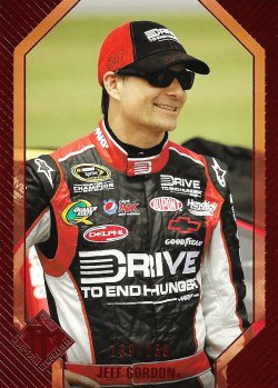 2012 Press Pass Total Memorabilia Racing (red)  Jeff Gordon