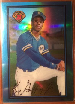 2013 Bowman Chrome Sapphire Reprint Ken Griffey Jr.