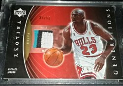 2006 Upper Deck Trilo3y Michael Jordan 96 All-Star Game Patch
