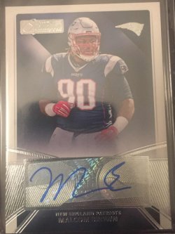 2015 Donruss Signature Series Malcolm Brown Auto RC