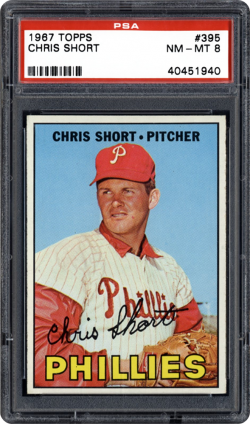 1967 Topps Chris Short 