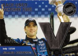 2009 Press Pass Racing Victory Tire Jimmie Johnson