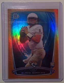 2014   Blake Bortles ROOKIE Orange Foil   138/299