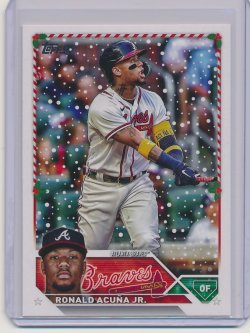    Ronald Acuna 2023 Topps Holiday