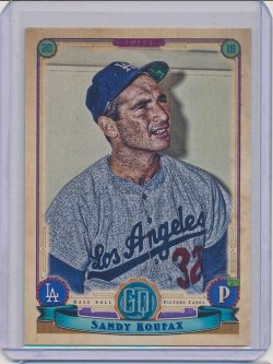    Sandy Koufax 2019 Topps Gypsy Queen SP