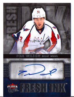 2014-2015 Fleer Ultra Fresh Ink Tom Wilson