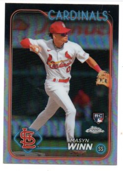 2024 Topps Chrome Winn, Masyn - Refractors