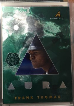 1997 Score Pinnacle Aura Frank Thomas Artist Proof