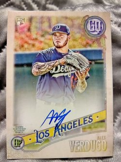 2017 Topps Gypsy Queen Alex Verdugo Rookie Autograph
