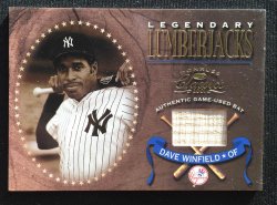 2001 Donruss Classics Legendary Lumberjacks #LL31 Dave Winfield Bat