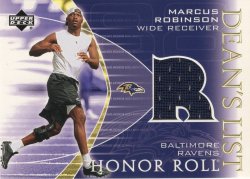   Marcus Robinson 2003 Upper Deck Honor Roll Deans List Jersey 1