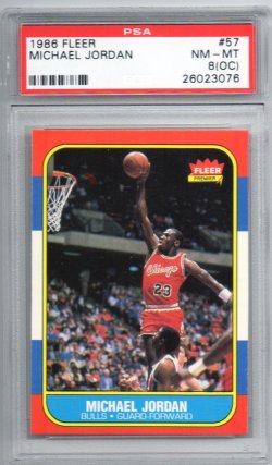 1986-87 Fleer Flagship Michael Jordan RC