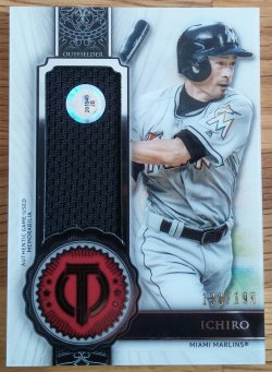 2017 Topps Tribute Stamp of Approval Ichiro Suzuki - G.U. Jersey