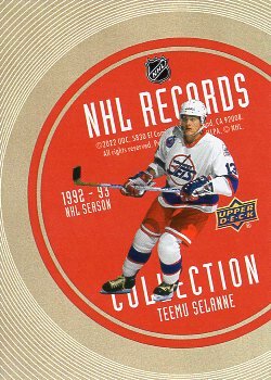 2021/22 Upper Deck  Record Collections Gold