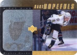 1996/97 Upper Deck Hart Hopefuls Gold Un-numbered Selanne