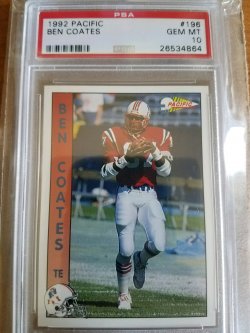 1992  Pacific Ben Coates RC