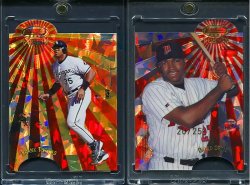 1998  Bowmans Best Mirror Image Fusion Atomic Refactors Frank Thomas David Ortiz