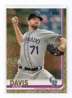 2019 Topps Topps Gold Wade Davis