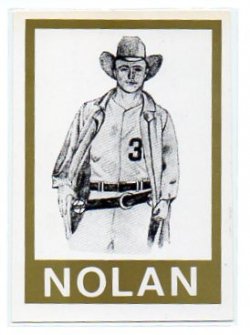    NOLAN RYAN odd ball card *00000023