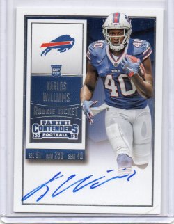 2015 Panini Contenders Karlos Williams