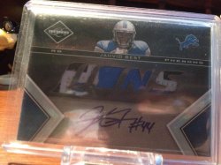   2010 Limited Jahvid Best Patch Auto /25 