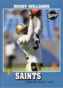 2001 Upper Deck Vintage Ricky Williams