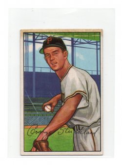 1952 Bowman Bowman George Strickland