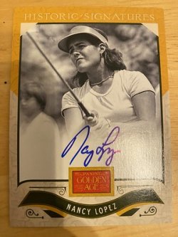 2012 Panini golden age  nancy lopez