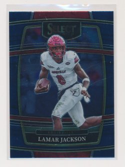    Lamar Jackson 2022 Select Draft Picks Blue