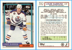 1992-93 Topps  Louie DeBrusk