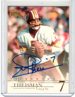 2001 Upper Deck Legends Joe Theismann