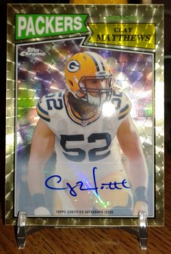 2015 Topps Chrome 60th Anniversary Superfractor Autograph