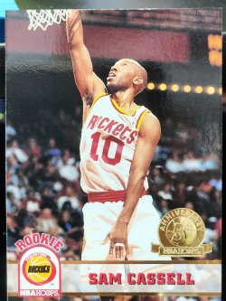 1993-94  NBA Hoops Sam Cassell Rookie