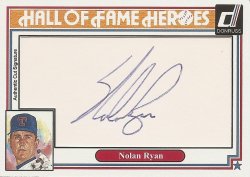 2015  Custom Hall of Fame Heroes  Nolan Ryan