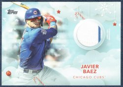 2020 Topps Holiday Relic Javier Baez