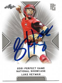 2021 Leaf Perfect Game IP Luke Heyman 4/2/26