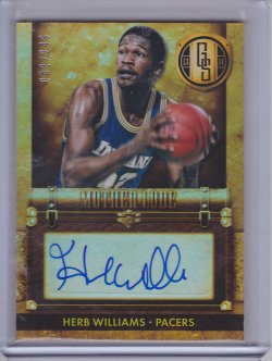 2014-15 Panini Gold Standard Herb Williams Mother Lode